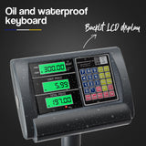 NNEMB 300KG Commercial Electronic Digital Platform Market Postal Scales