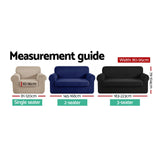 NNEDSZ 2-piece Sofa Cover Elastic Stretch Couch Covers Protector 2 Steater Navy