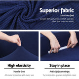 NNEDSZ 2-piece Sofa Cover Elastic Stretch Couch Covers Protector 2 Steater Navy