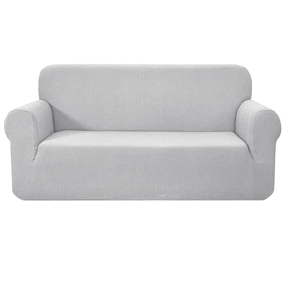 NNEDSZ  High Stretch Sofa Cover Couch Protector Slipcovers 3 Seater Grey