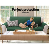 NNEDSZ Sofa Cover Quilted Couch Covers Lounge Protector Slipcovers 2 Seater Green