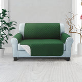 NNEDSZ Sofa Cover Quilted Couch Covers Lounge Protector Slipcovers 2 Seater Green