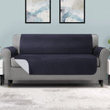 NNEDSZ Sofa Cover Quilted Couch Covers 100% Water Resistant 4 Seater Dark Grey