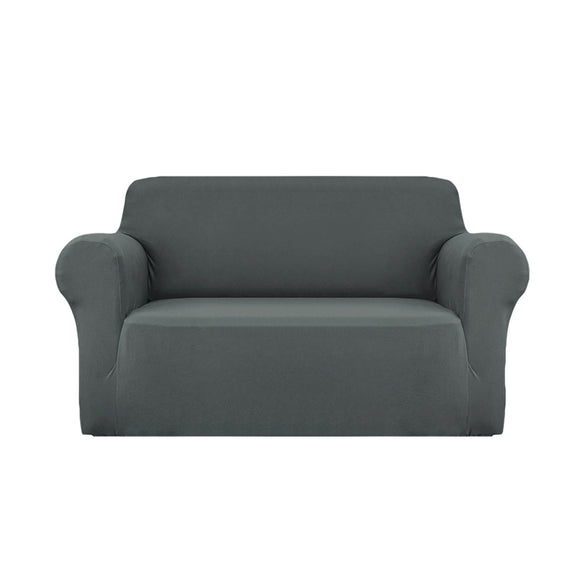 NNEDSZ Sofa Cover Elastic Stretchable Couch Covers Grey 2 Seater