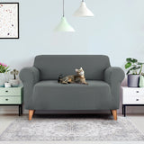 NNEDSZ Sofa Cover Elastic Stretchable Couch Covers Grey 2 Seater