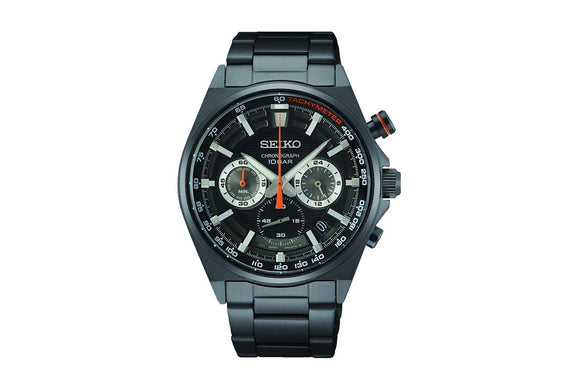 NNEKG Mens Conceptual Series SSB399P Chronograph Watch (Gun Metal)