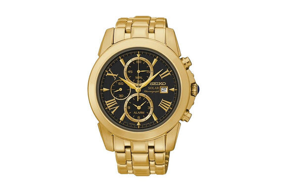 NNEKG Mens Le Grand Sport SSC196P 9 Watch (Gold)