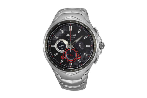 NNEKG Mens Coutura SSC743P 9 Chronograph Watch (Silver)