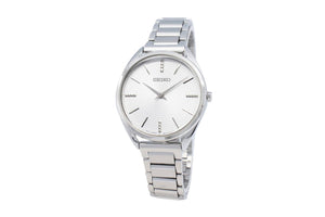 NNEKG Ladies Conceptual Series SWR031P Analog Watch (Silver)