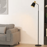 NNEDSZ Floor Lamp Modern Light Stand LED Home Room Office Reading Black