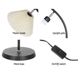 NNEDSZ Floor Lamp Modern Light Stand LED Home Room Office Black White Shade