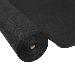 NNEDSZ  1.83 x 10m Shade Sail Cloth - Black