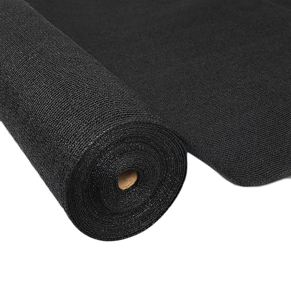 NNEDSZ  1.83 x 10m Shade Sail Cloth - Black