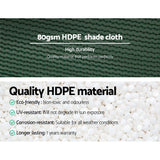 NNEDSZ 1.83x50m 30% UV Shade Cloth Shadecloth Sail Garden Mesh Roll Outdoor Green