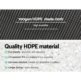 NNEDSZ 3.66x10m 50% Shade Cloth Shadecloth Sail Garden Mesh Roll Outdoor White