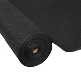 NNEDSZ 70% UV Sun Shade Cloth Shadecloth Sail Roll Mesh Garden Outdoor 3.66x10m Black