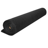 NNEDSZ 70% UV Sun Shade Cloth Shadecloth Sail Roll Mesh Garden Outdoor 3.66x10m Black