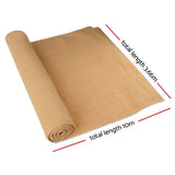 NNEDSZ 3.66 x 10m Shade Sail Cloth - Beige