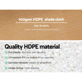 NNEDSZ 3.66 x 20m Shade Cloth - Beige