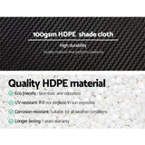 NNEDSZ 3.66x20m 50% Shade Cloth Shadecloth Sail Garden Mesh Roll Outdoor Black