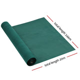 NNEDSZ  3.66x20m 50% UV Shade Cloth Shadecloth Sail Garden Mesh Roll Outdoor Green