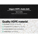 NNEDSZ 3.66 x 20m Shade Cloth - Black