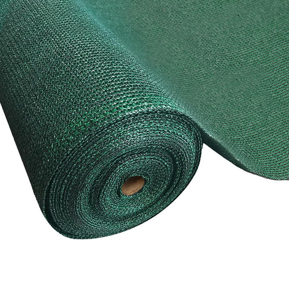 NNEDSZ 90% Sun Shade Cloth Shadecloth Sail Roll Mesh 3.66x20m 195gsm Green