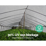 NNEDSZ 3.66x30m 30% UV Shade Cloth Shadecloth Sail Garden Mesh Roll Outdoor White