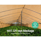 NNEDSZ 70% Sun Shade Cloth Shadecloth Sail Roll Mesh Outdoor 175gsm 1.83x10m