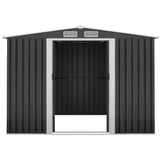 NNEDSZ Garden Shed Outdoor Storage Sheds Tool Workshop 2.58X3.14X2.02M