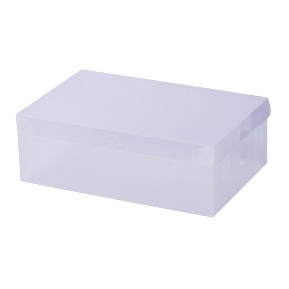 NNEDSZ 40pcs Clear Shoe Storage Box Transparent Foldable Stackable Boxes Organize Home