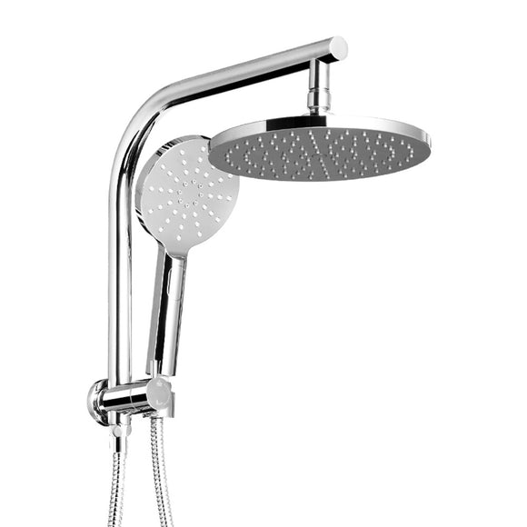 NNEDSZ WELS 9 Rain Shower Head Set Round Handheld High Pressure Wall Chrome