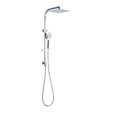 NNEDSZ WELS 10 Rain Shower Head Set Round Handheld High Pressure Wall Chrome