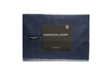 NNEKG Luxury Maison 1000TC Cotton Rich King Bed Sheet Set Navy
