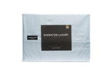 NNEKG Luxury Maison 1000TC Cotton Rich King Bed Sheet Set Pale Blue