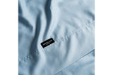 NNEKG Luxury Maison 1000TC Cotton Rich King Bed Sheet Set Pale Blue