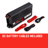 NNEMB Modified Sine Wave 2500W/5000W 12V/240V Power Inverter Car Caravan Boat