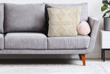 NNEKG Amelie Handwoven Wool Cushion (45cm x 45cm)