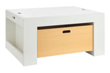 NNEKGE Andrea Activity Table with Drawers (White Natural)