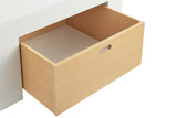 NNEKGE Andrea Activity Table with Drawers (White Natural)