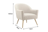 NNEKGE Annandale Armchair (Beige)