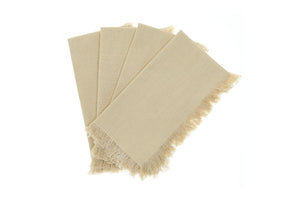 NNEKGE Ayra Fringed Almond Napkin (4 Pack)