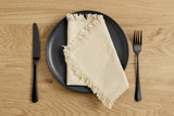 NNEKGE Ayra Fringed Almond Napkin (4 Pack)