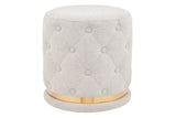 NNEKG Bahrain Button Ottoman (Beige)