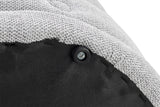 NNEKG Bahrain Button Ottoman (Light Grey)