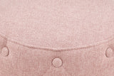NNEKG Bahrain Button Ottoman (Blush)