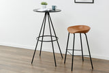 NNEKGE Set of 2 Emerson Plain Bar Stools