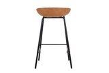 NNEKGE Set of 2 Emerson Plain Bar Stools