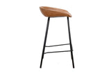 NNEKGE Set of 2 Emerson Plain Bar Stools