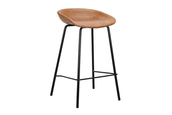 NNEKGE Set of 2 Emerson Plain Bar Stools